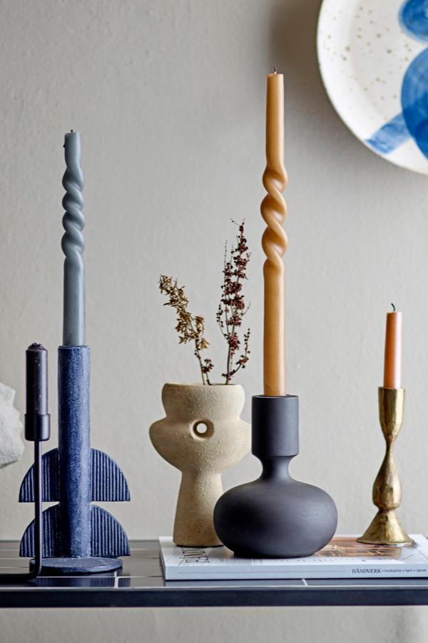 Bloomingville Ozcar Wall Decor, Blue, Stoneware