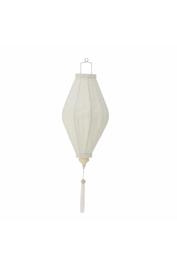 Bloomingville Pomp Deco, White, Polyester