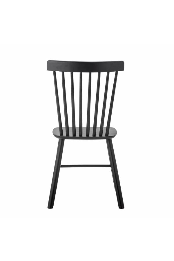 Creative Collection Mill Dining Chair, Black, Pine