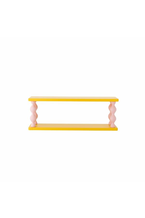 Bloomingville Mini Bibiola Shelf, Yellow, MDF