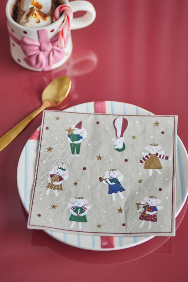 Bloomingville Peo Napkin, Multi, FSC®Mix, Paper