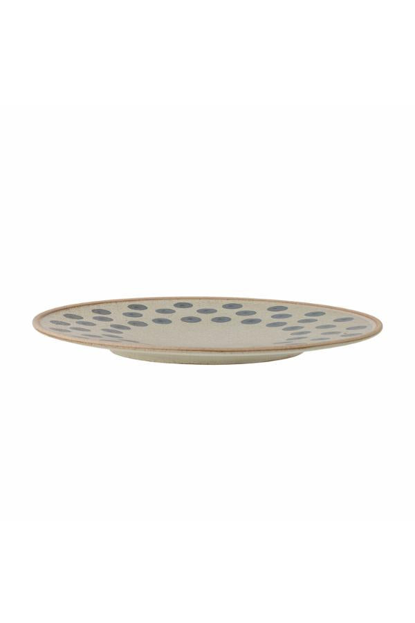 Bloomingville Tinni Plate, Blue, Stoneware