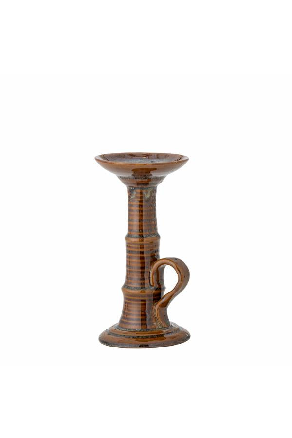 Creative Collection Rigby Candle Holder, Brown, Stoneware