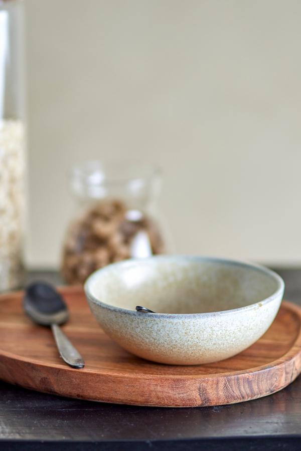 Bloomingville Paula Breakfast Set, Nature, Stoneware