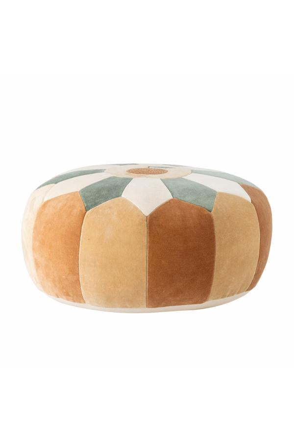 Bloomingville Mini Agnes Pouf, Multi, Cotton