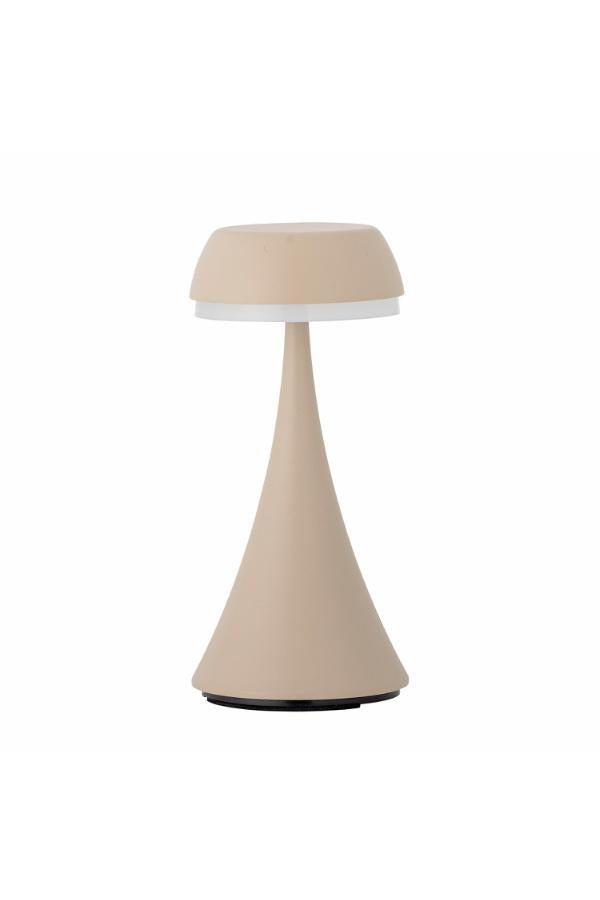 Bloomingville Pepple Portable Lampe, Rechargeable, Nature, Aluminum