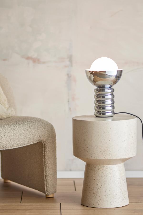 Bloomingville Spike Table lamp, Silver, Metal