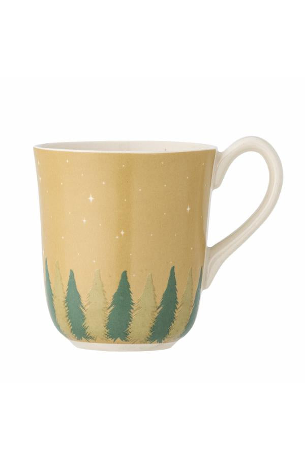 Bloomingville Spruce Mug, Green, Stoneware