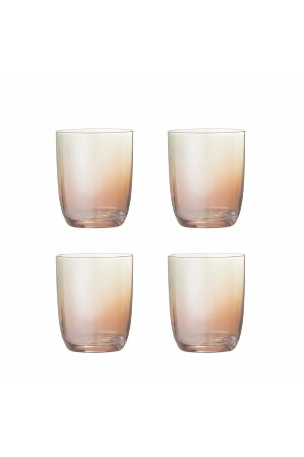Bloomingville Aston Drinking Glass, Bronze, Glass
