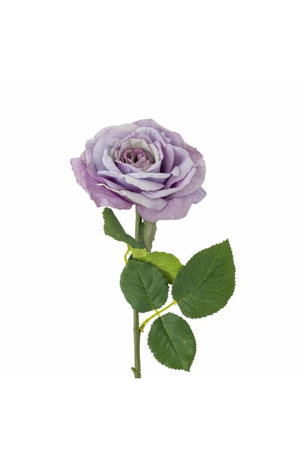 Bloomingville Rose Stem, Purple, Artificial Flowers