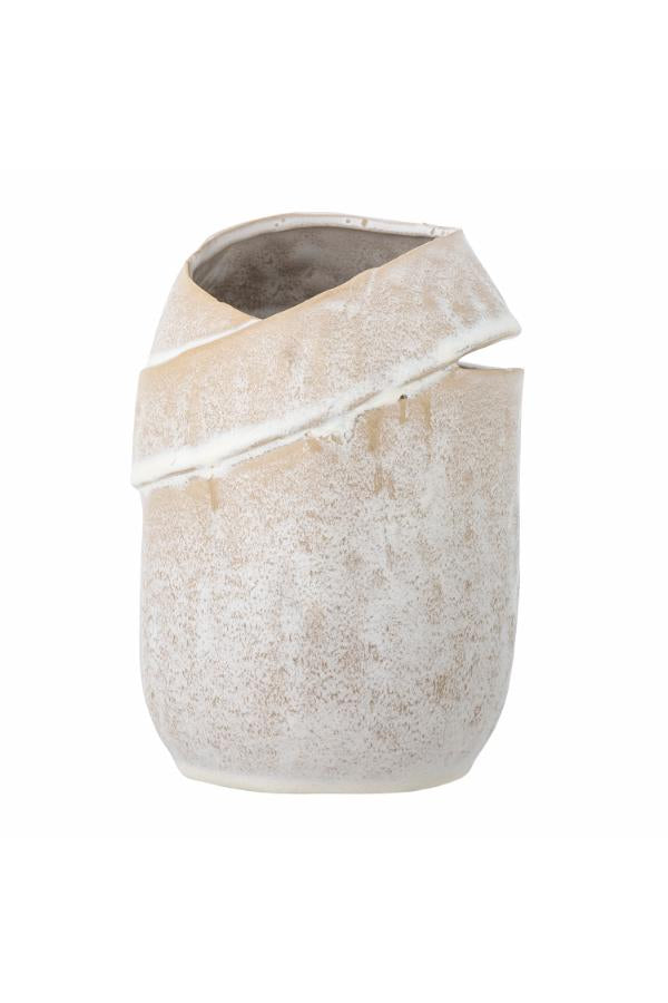 Bloomingville Abeera Vase, Nature, Stoneware