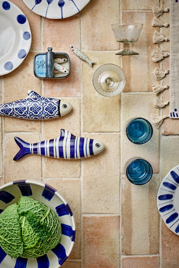 Creative Collection Shakti Bowl, Blue, Stoneware