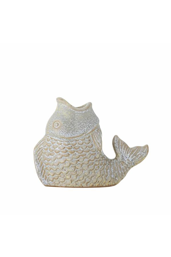 Creative Collection Hiro Candle Holder, Grey, Stoneware