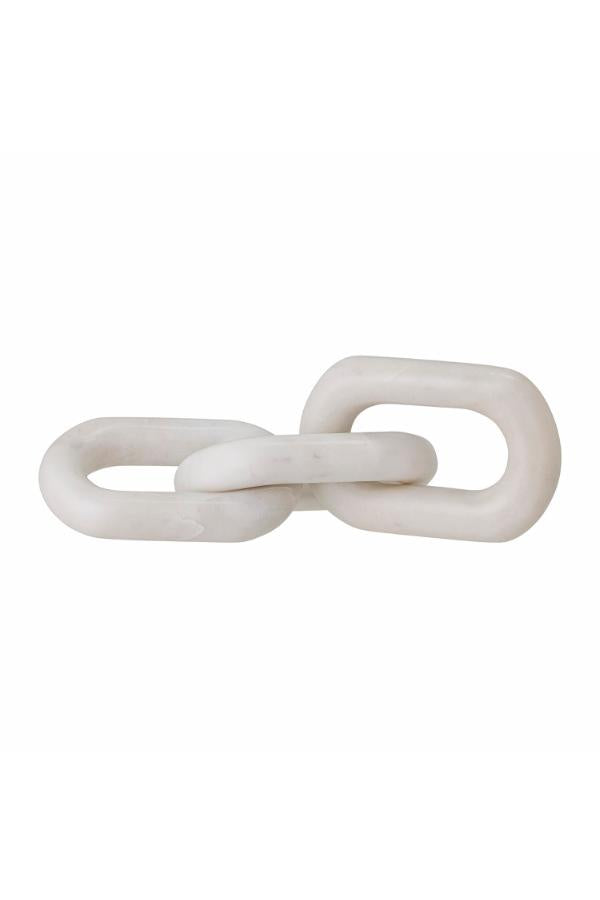 Bloomingville Adee Deco, White, Marble