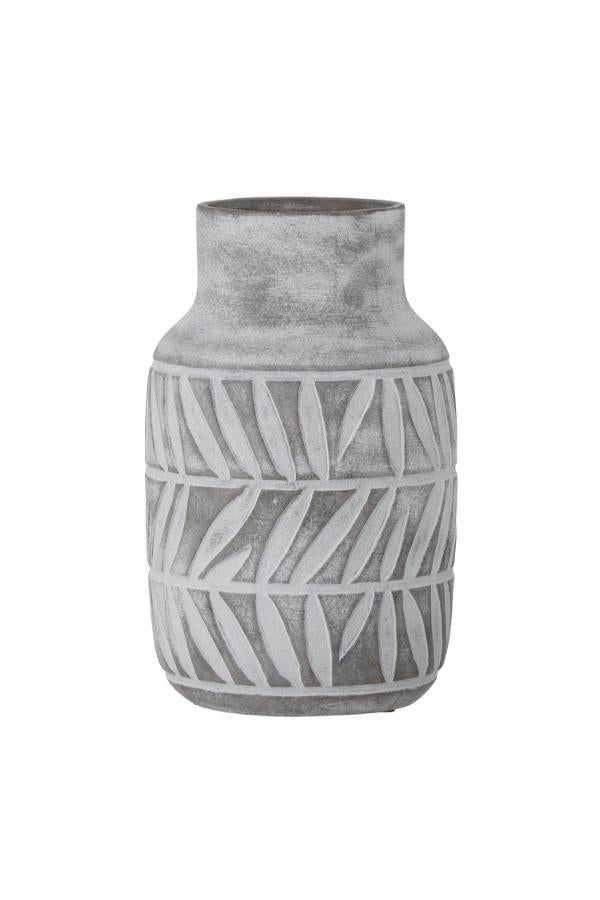 Bloomingville Saku Vase, Grey, Ceramic