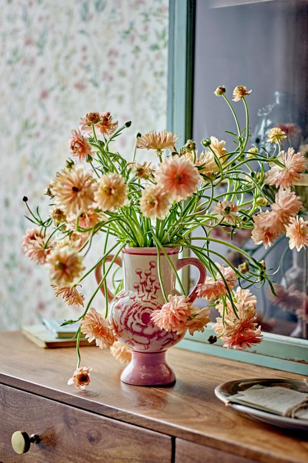 Creative Collection Alea Vase, Rose, Stoneware