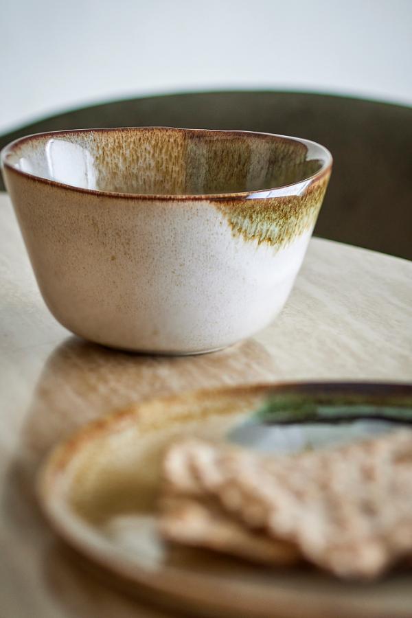 Bloomingville Jules Bowl, Green, Stoneware