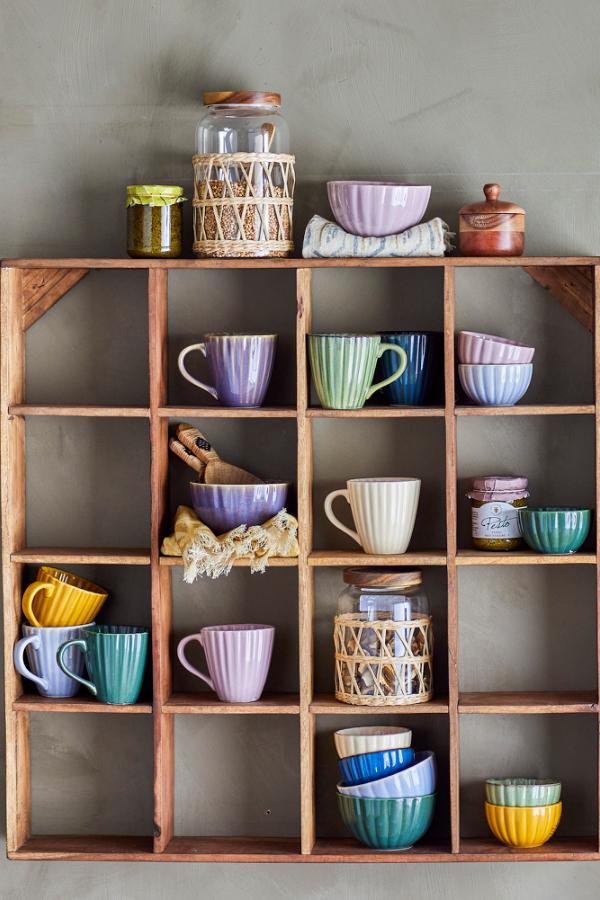 Bloomingville Tilo Shelf, Brown, Reclaimed Wood