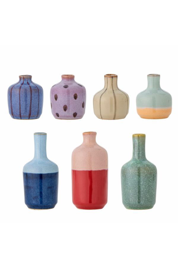 Bloomingville Maien Vase, Multi, Stoneware