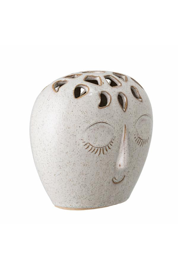 Bloomingville Elissa Vase, White, Stoneware