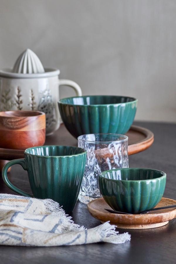 Bloomingville Latina Cup, Green, Stoneware