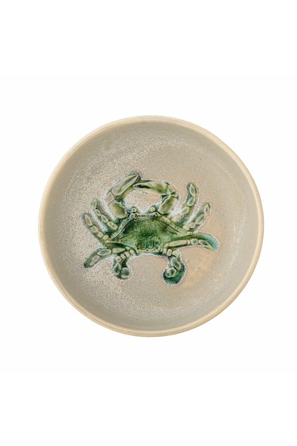 Creative Collection Hadden Bowl, Green, Stoneware