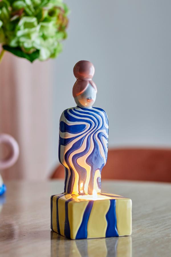 Bloomingville Priya Votive, Multi, Stoneware