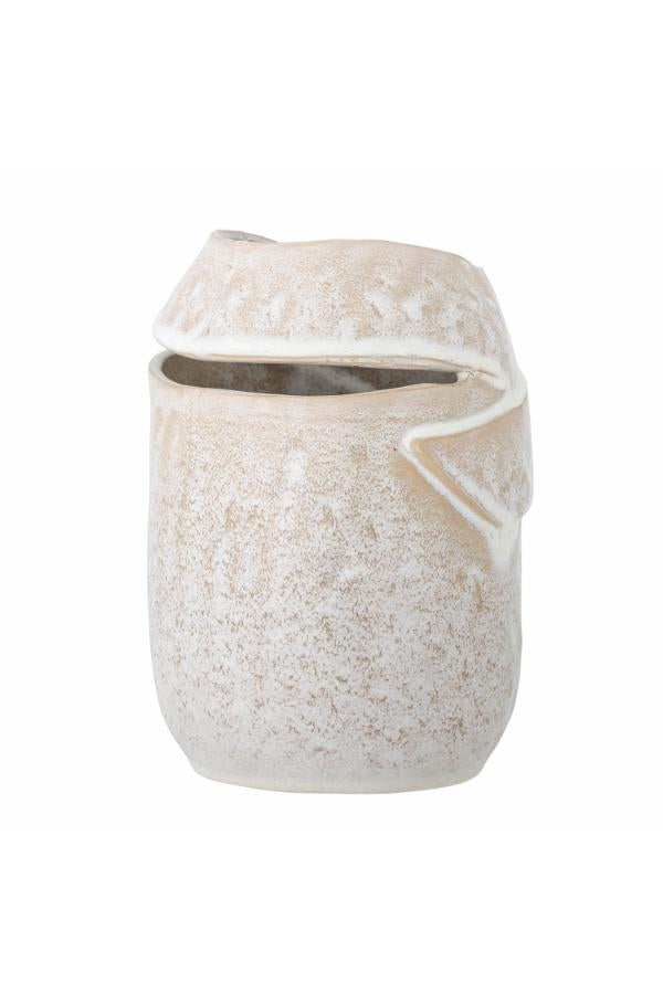 Bloomingville Abeera Vase, Nature, Stoneware