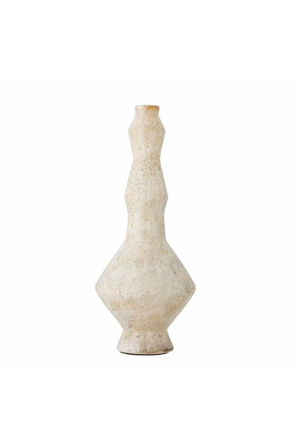 Bloomingville Bancroft Candle Holder, White, Terracotta