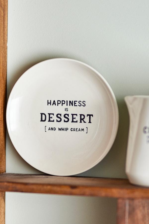 Creative Collection Wendy Plate, White, Stoneware