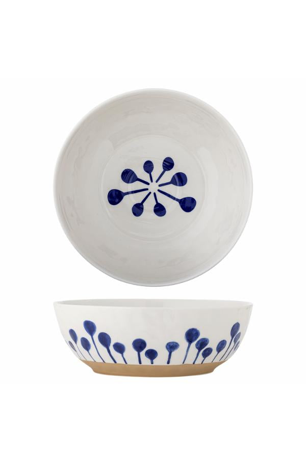Creative Collection Linora Bowl, Blue, Stoneware