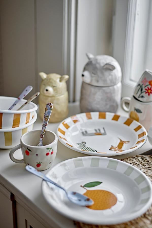 Bloomingville Mini Tatiana Tableware Set, Nature, Stoneware