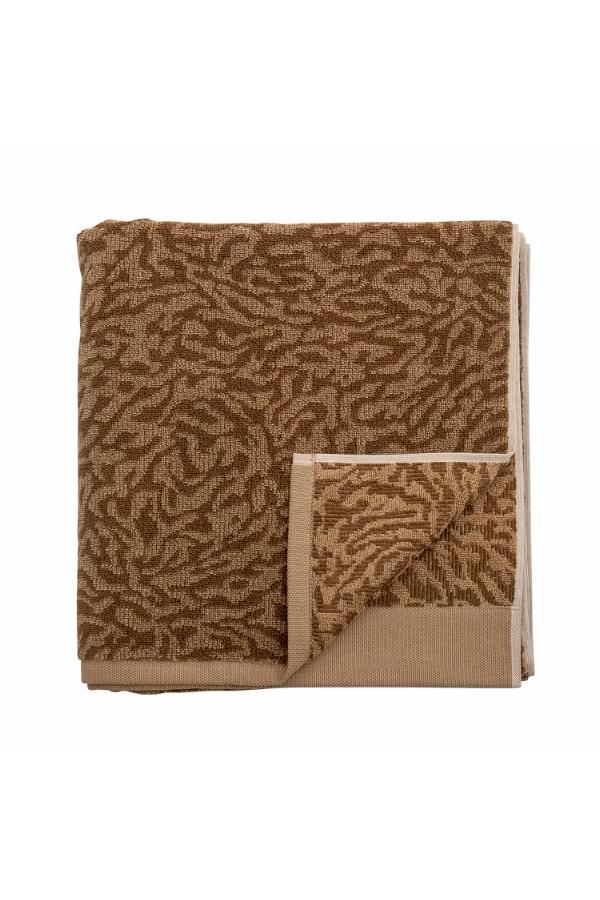 Bloomingville Kaysa Towel, Brown, Cotton