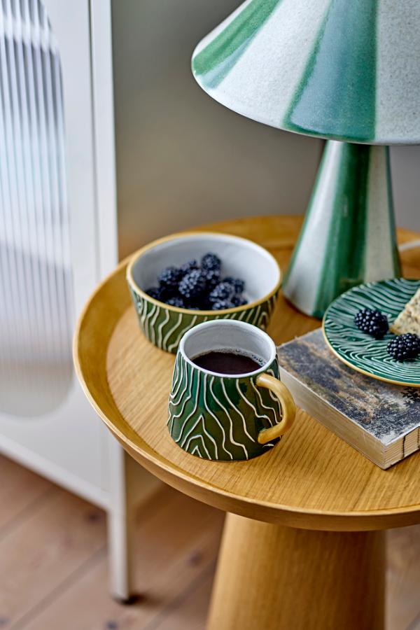 Bloomingville Woodsby Plate, Multi, Stoneware