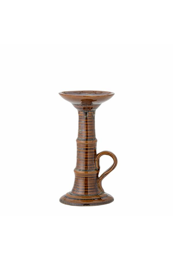 Creative Collection Rigby Candle Holder, Brown, Stoneware
