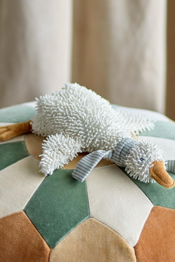 Bloomingville Mini Gaspard Soft toy, White, Polyester