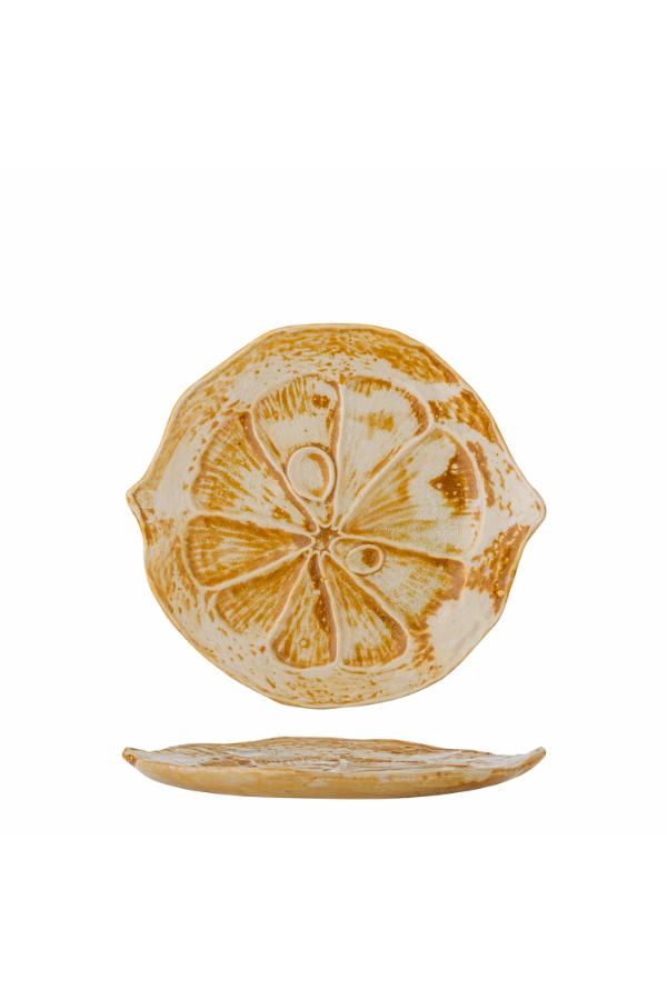 Creative Collection Golda Serving Plate, Brown, Stoneware