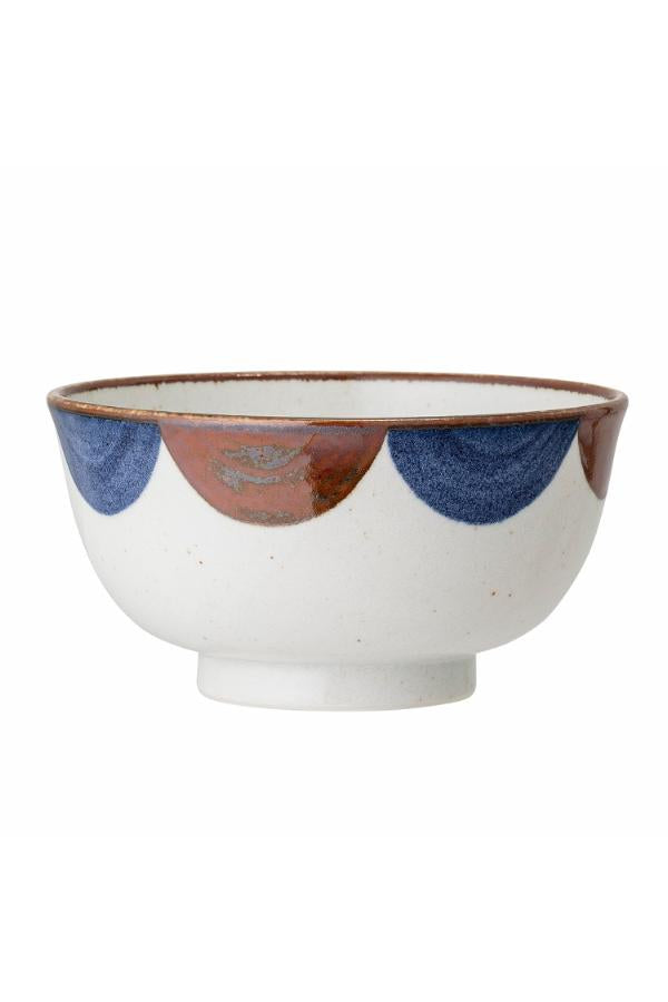 Creative Collection Camellia Bowl, Blue, Porcelain