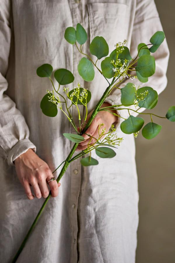 Bloomingville Eucalyptus Stem, Green, Artificial Flowers