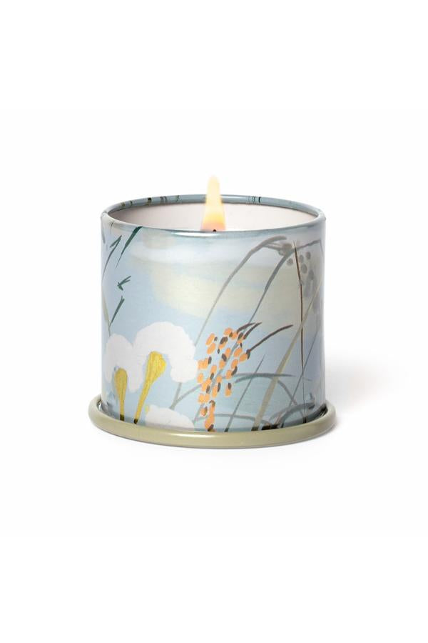 Illume Fresh Sea Salt Demi Vanity Tin Candle, Green,