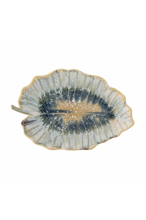 Creative Collection Dorreen Serving Plate, Blue, Stoneware