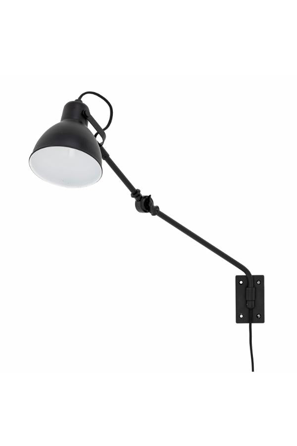 Creative Collection Jili Wall Lamp, Black, Metal
