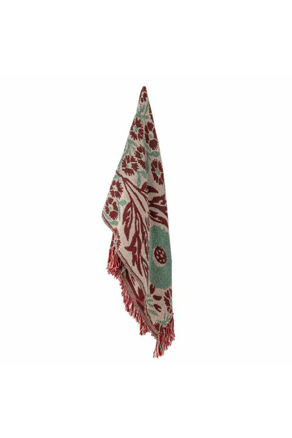 Bloomingville Jangal Throw, Multi, Recycled Cotton
