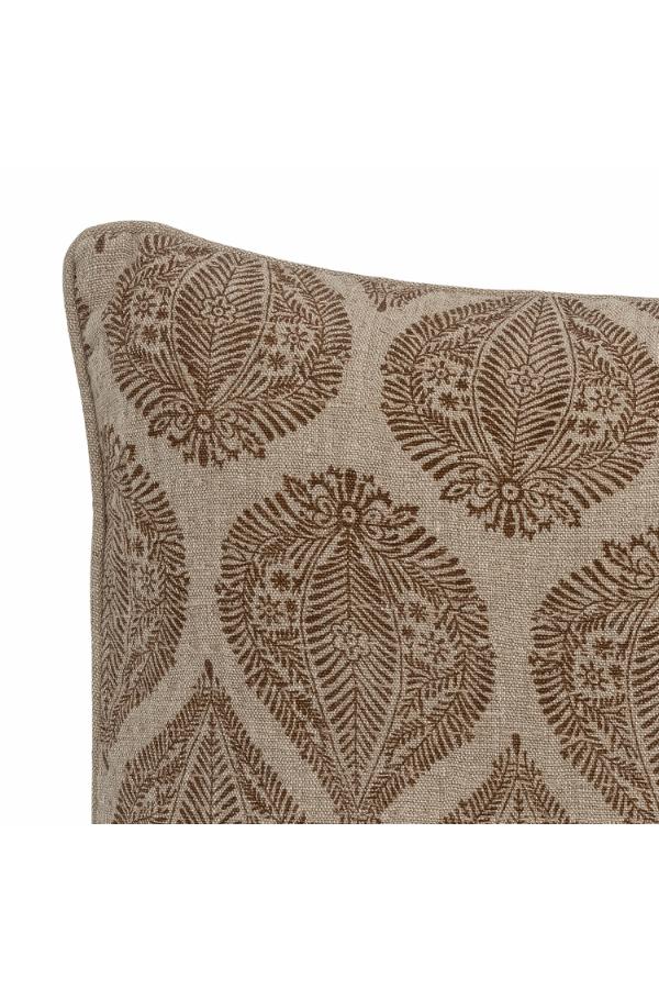 Creative Collection Cergy Cushion, Brown, Cotton