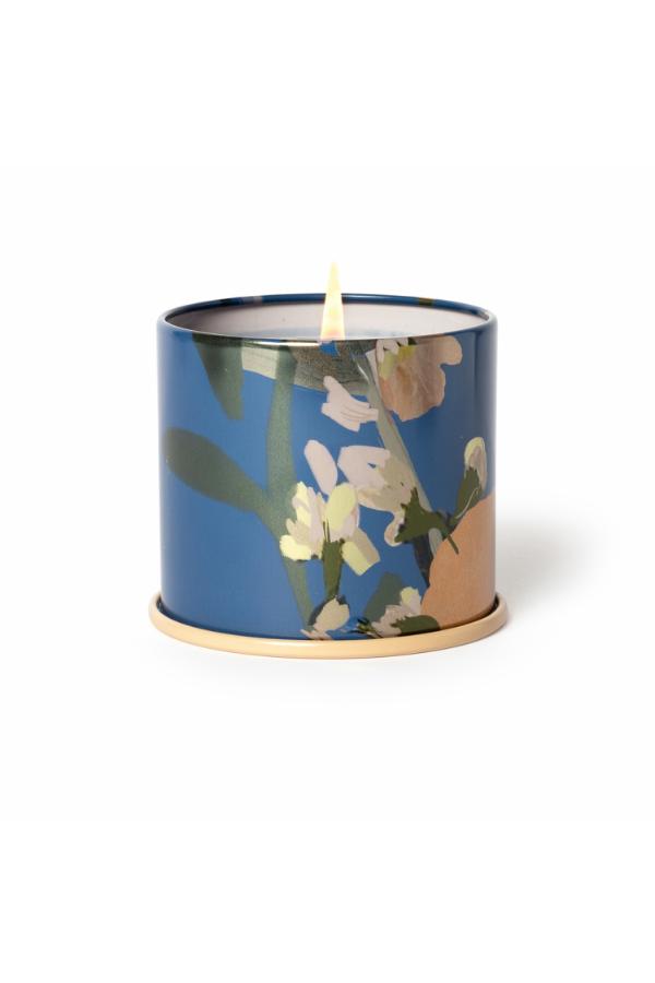 Illume Citrus Crush Vanity Tin Candle, Blue,