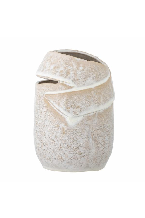 Bloomingville Abeera Vase, Nature, Stoneware