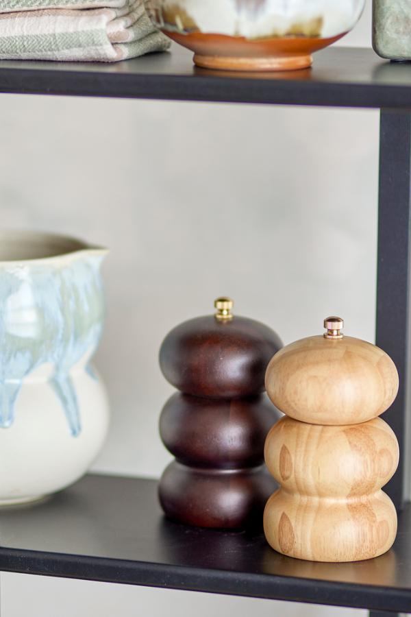 Bloomingville Marge Salt & Pepper Mill, Nature, Rubberwood