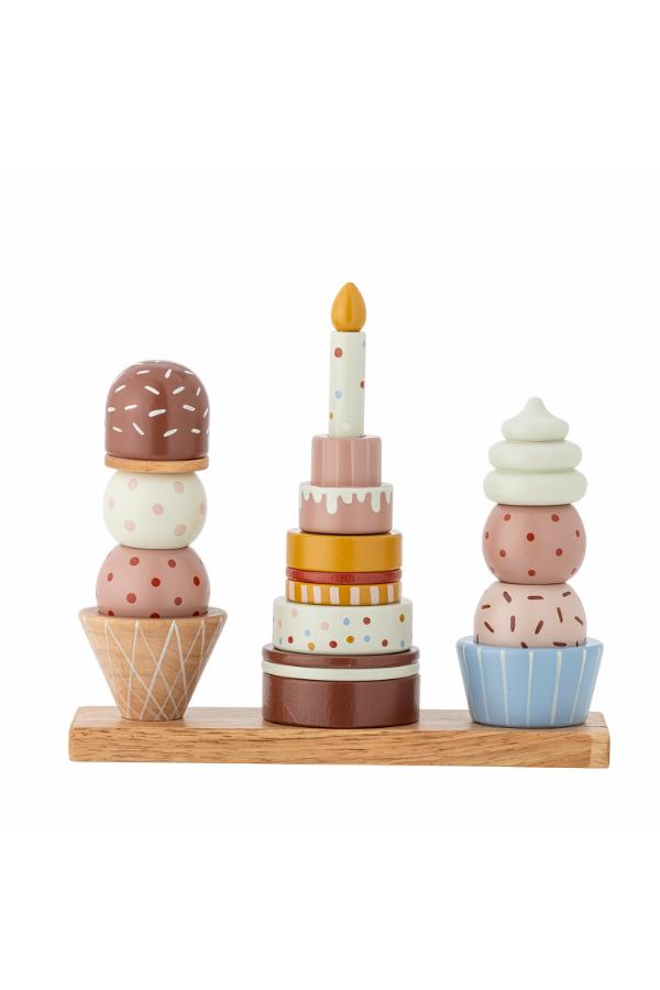 Bloomingville Mini Celebrate Activity Toy, Multi, FSC®100%, Beech