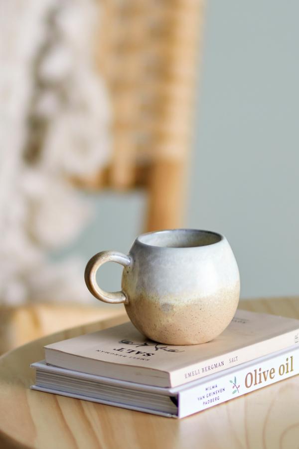 Bloomingville Paula Cup, Nature, Stoneware