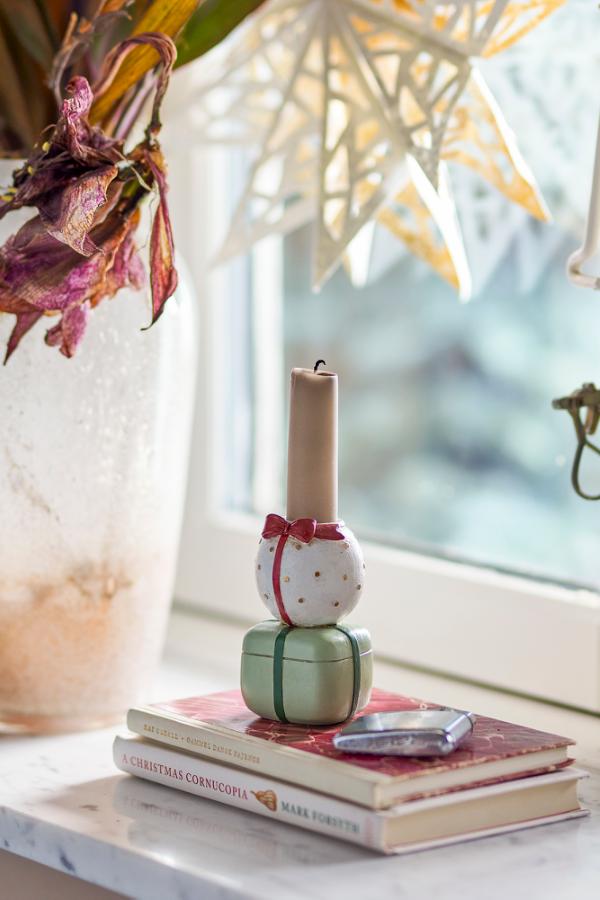 Bloomingville Wish Candle Holder, Multi, Polyresin